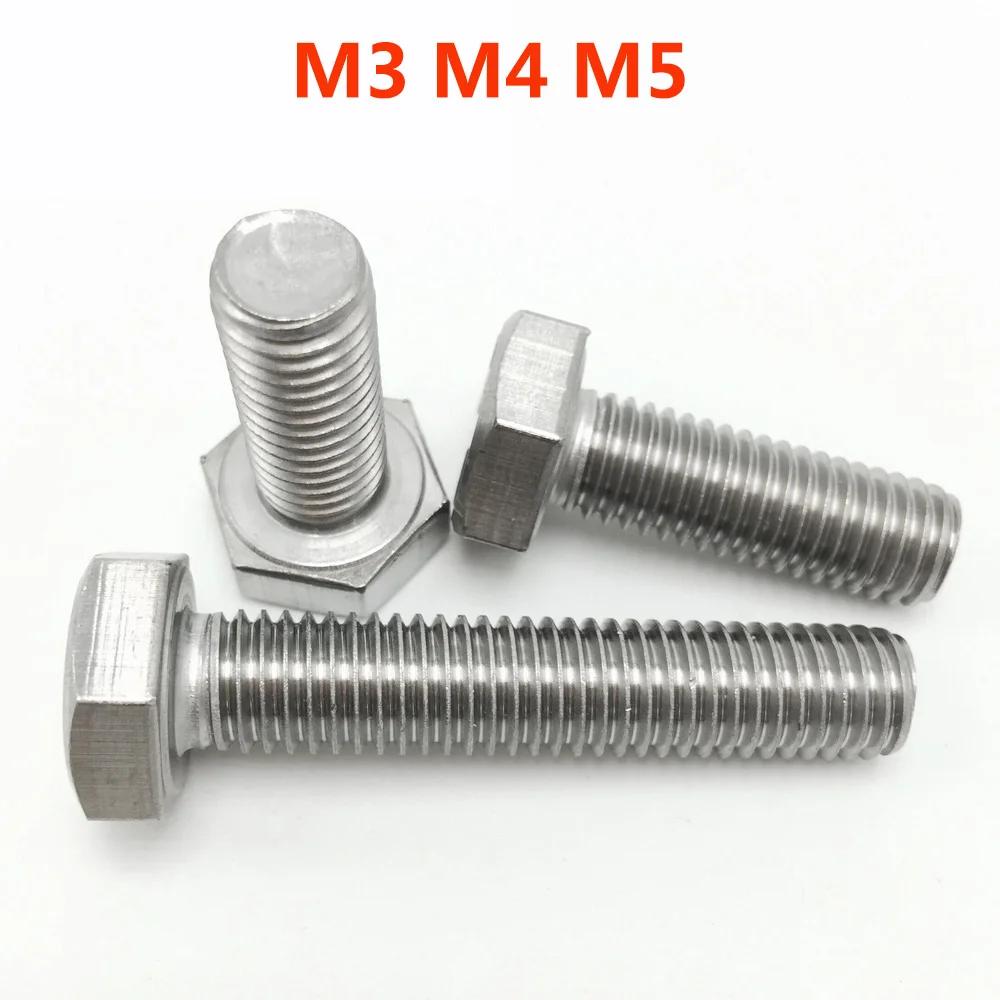 ܺ   M3 M4 M5 A2-70 304 θ ƿ Ʈ , ܺ   , DIN933   ĸ  Ʈ